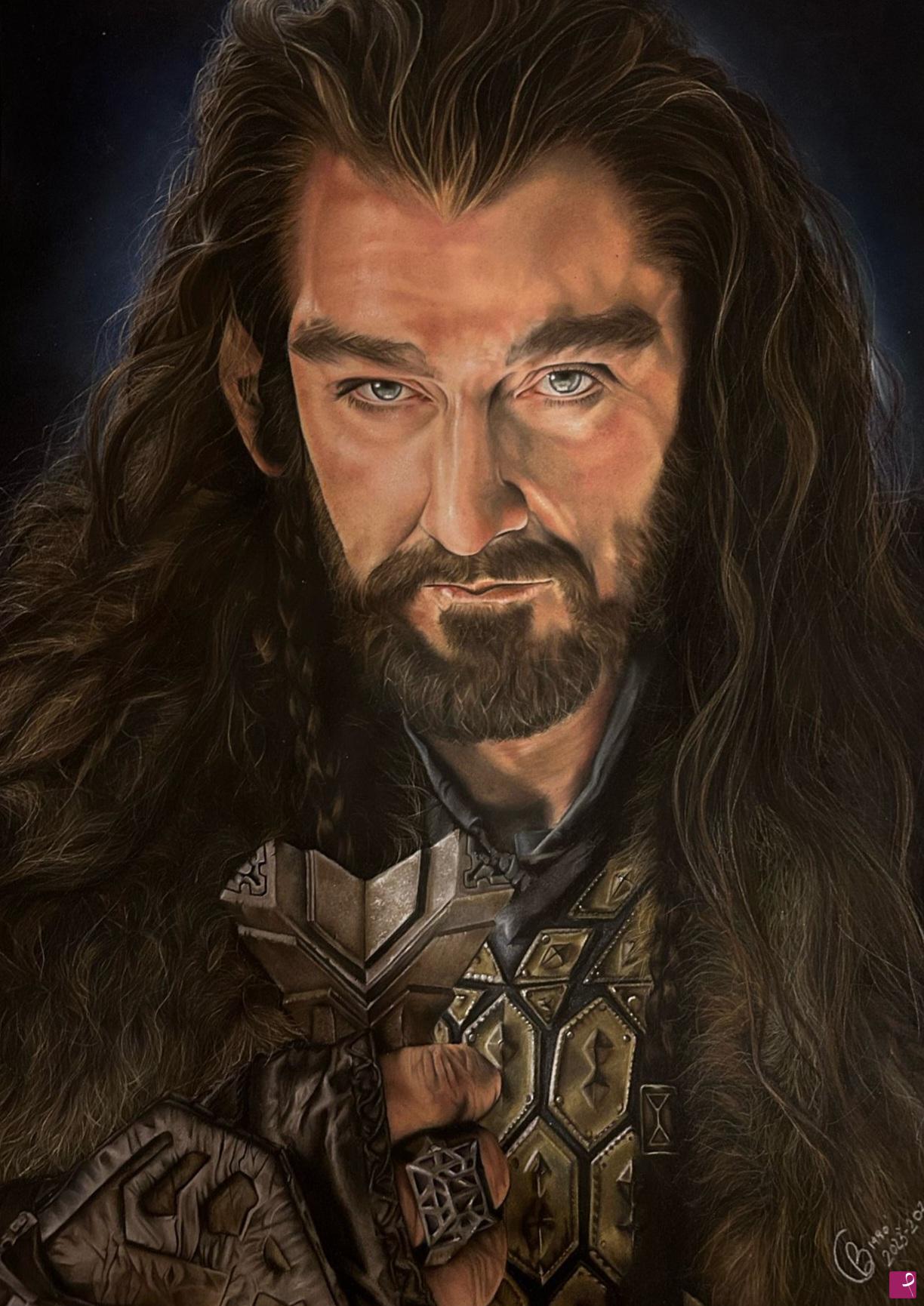 quadri in vendita online - Thorin scudo di quercia