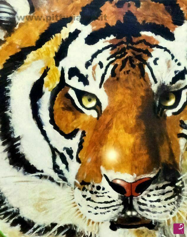 quadri in vendita online - Tiger