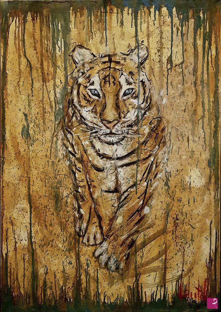 quadri in vendita online - Tiger