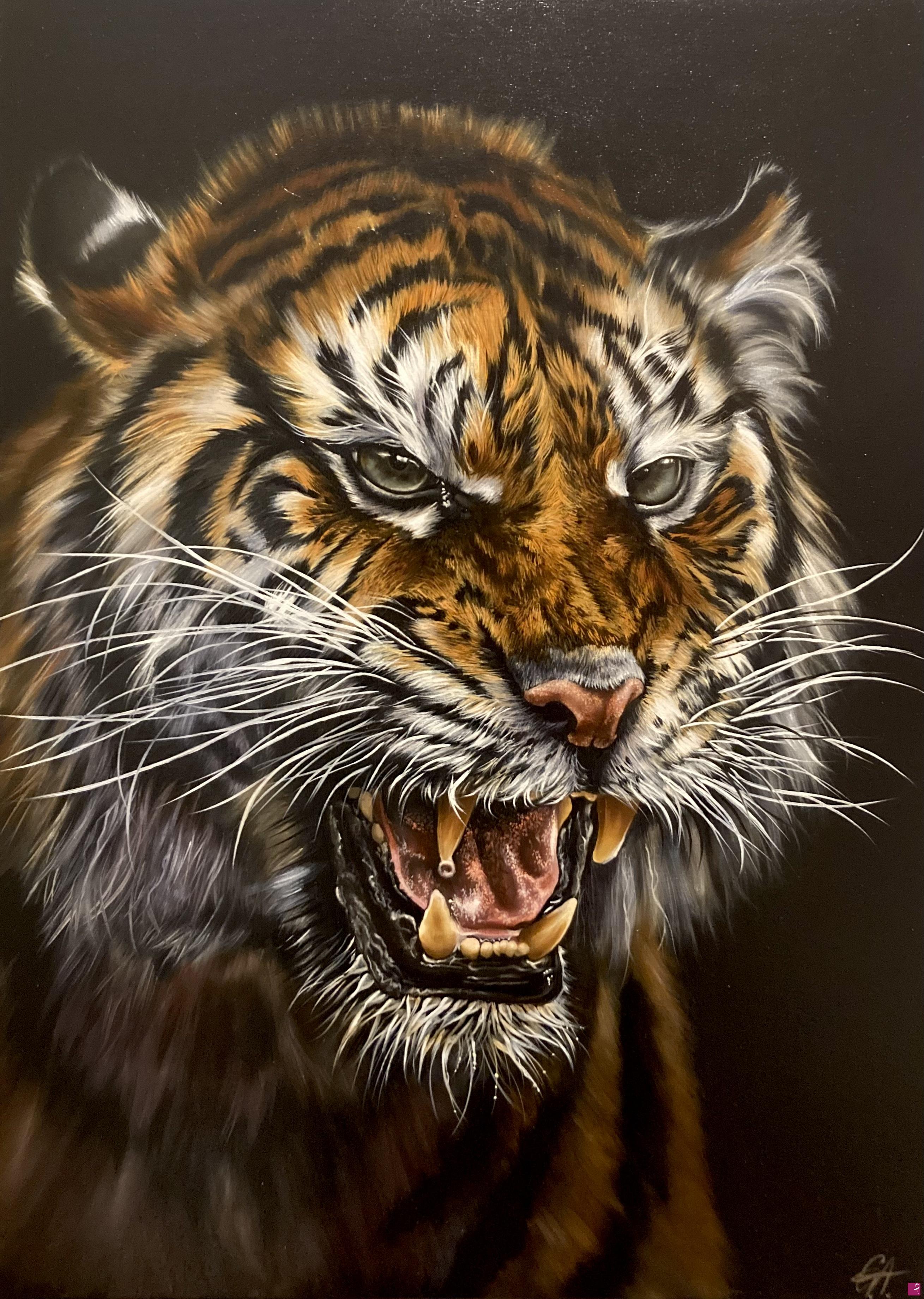 quadri in vendita online - tiger 