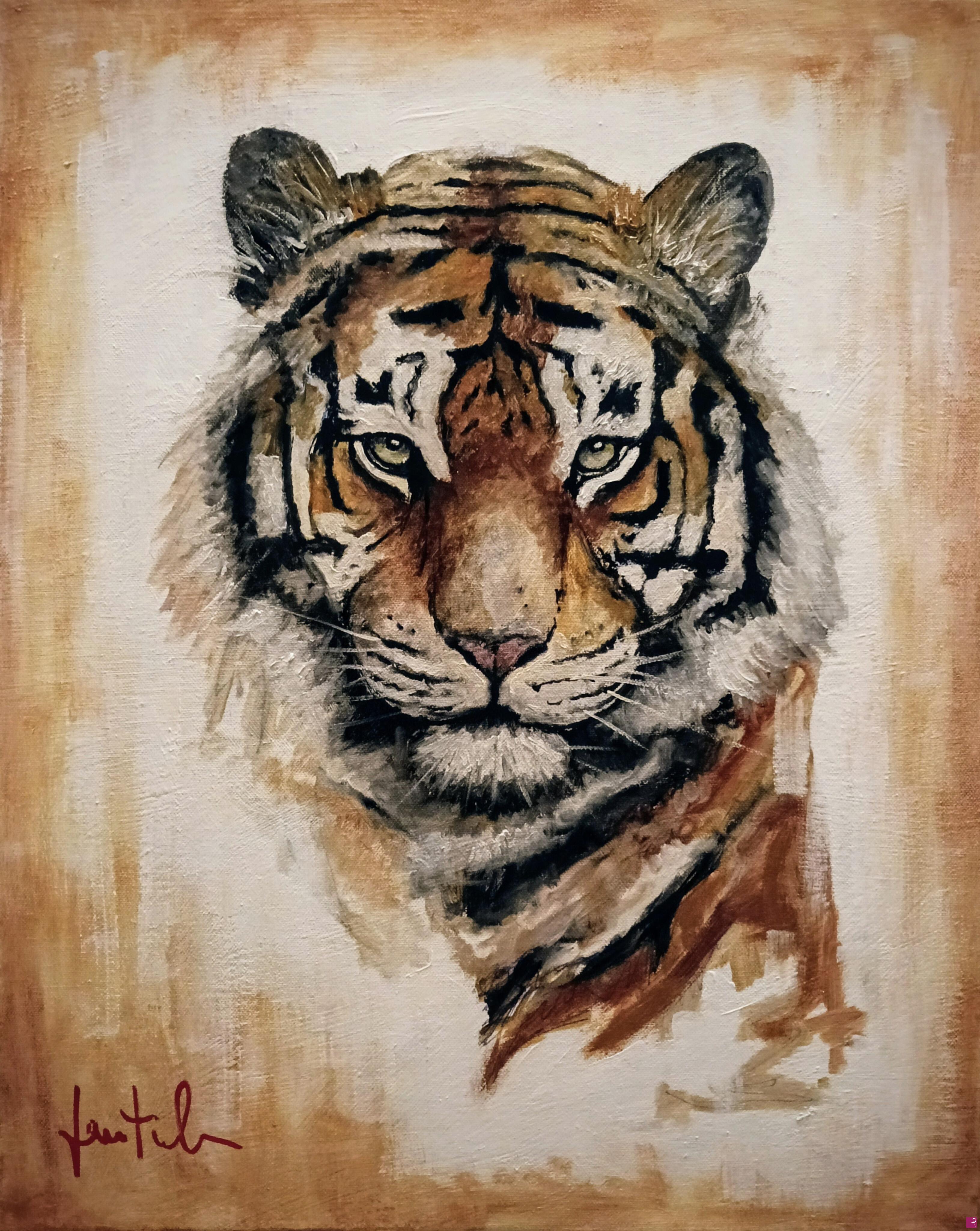 quadri in vendita online - Tiger
