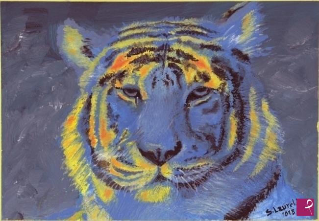 quadri in vendita online - Tiger