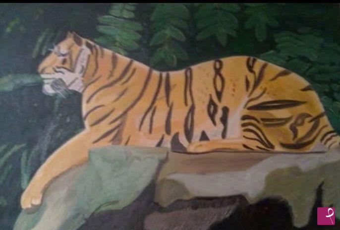 quadri in vendita online - Tigre