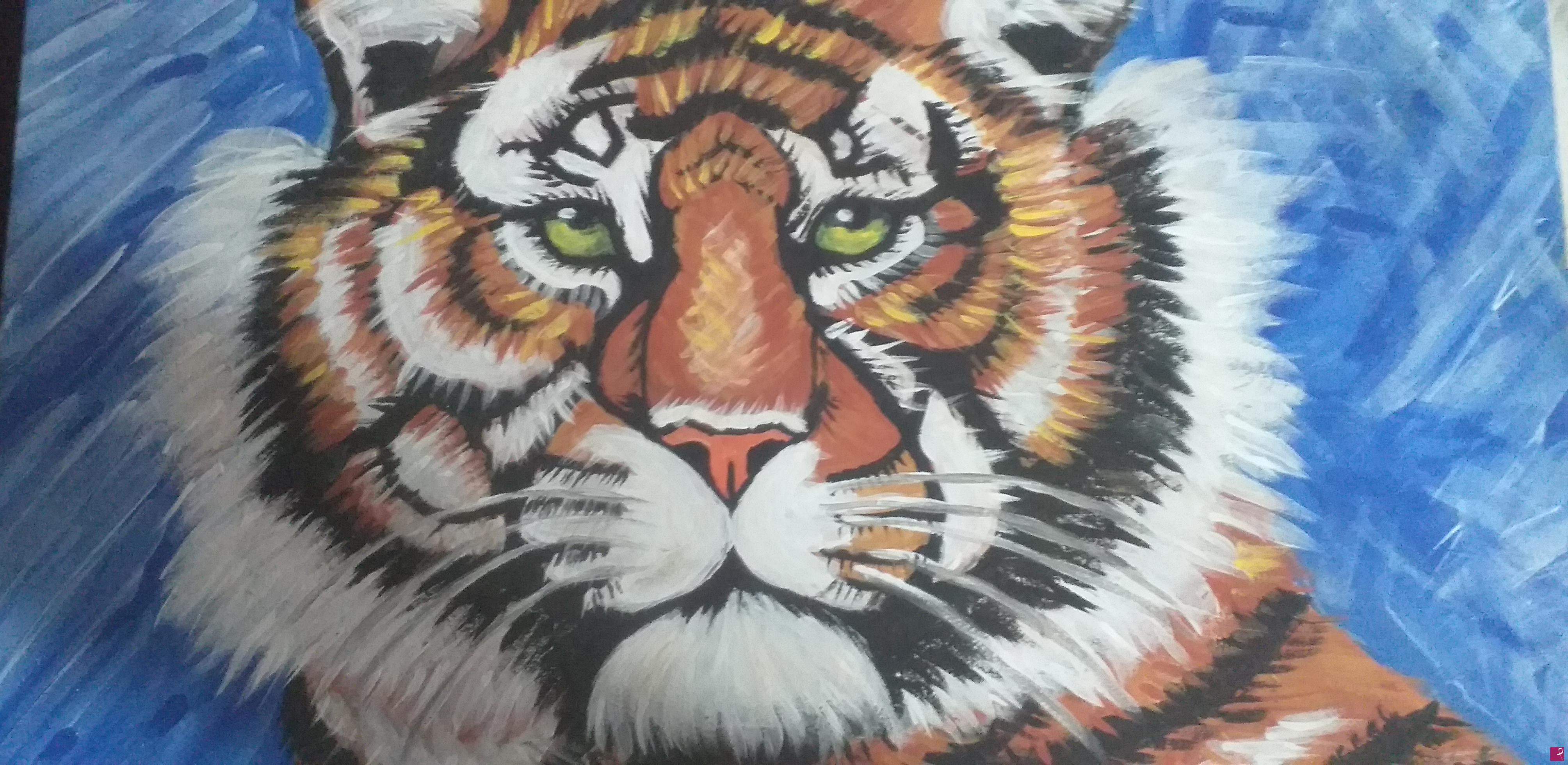 quadri in vendita online - Tigre