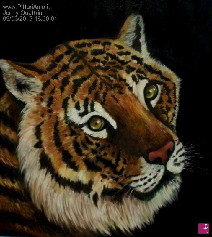quadri in vendita online - Tigre