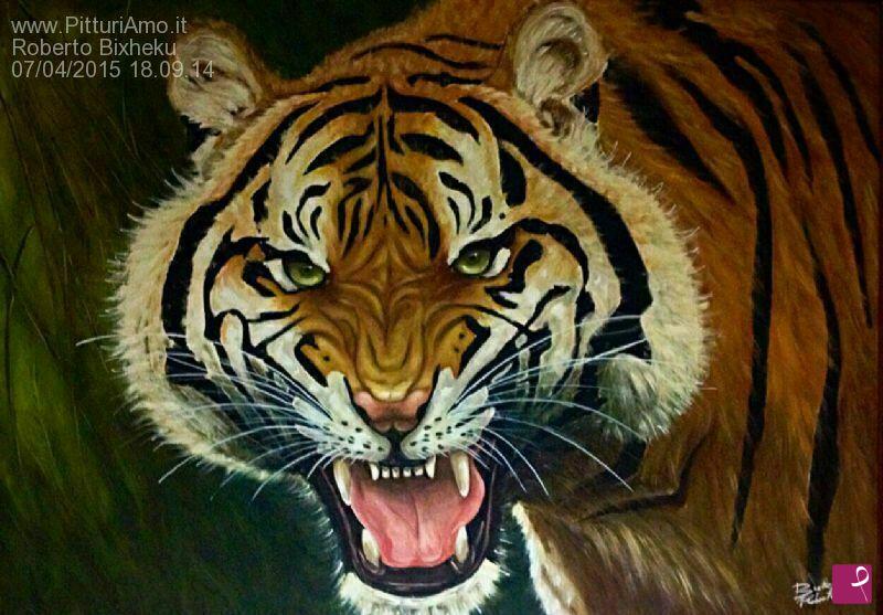 quadri in vendita online - Tigre