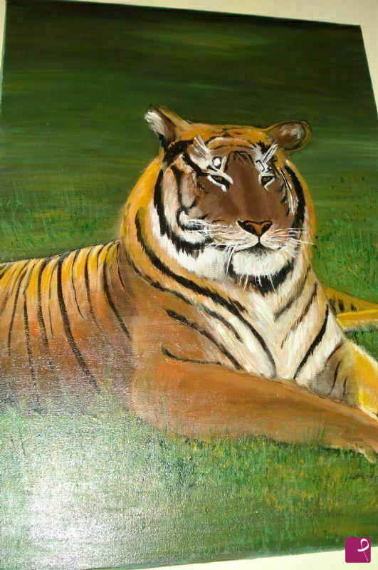 quadri in vendita online - Tigre