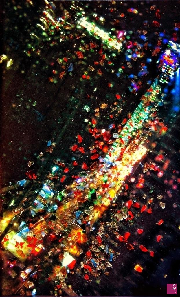 quadri in vendita online - TIMES  SQUARE DI NOTTE - MANHATTAN
