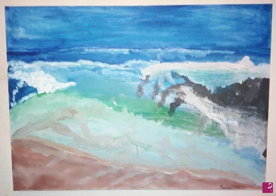 quadri in vendita online - Titolo:Il mare dei miei sogni
