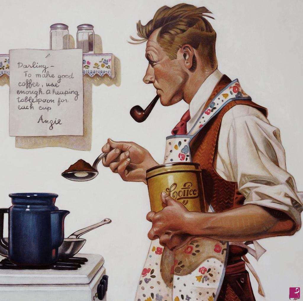 quadri in vendita online - To make good coffee...