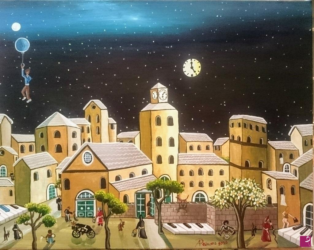 quadri in vendita online - TOCCHI MAGICI ....LUNARI...... SENZA TEMPO ....