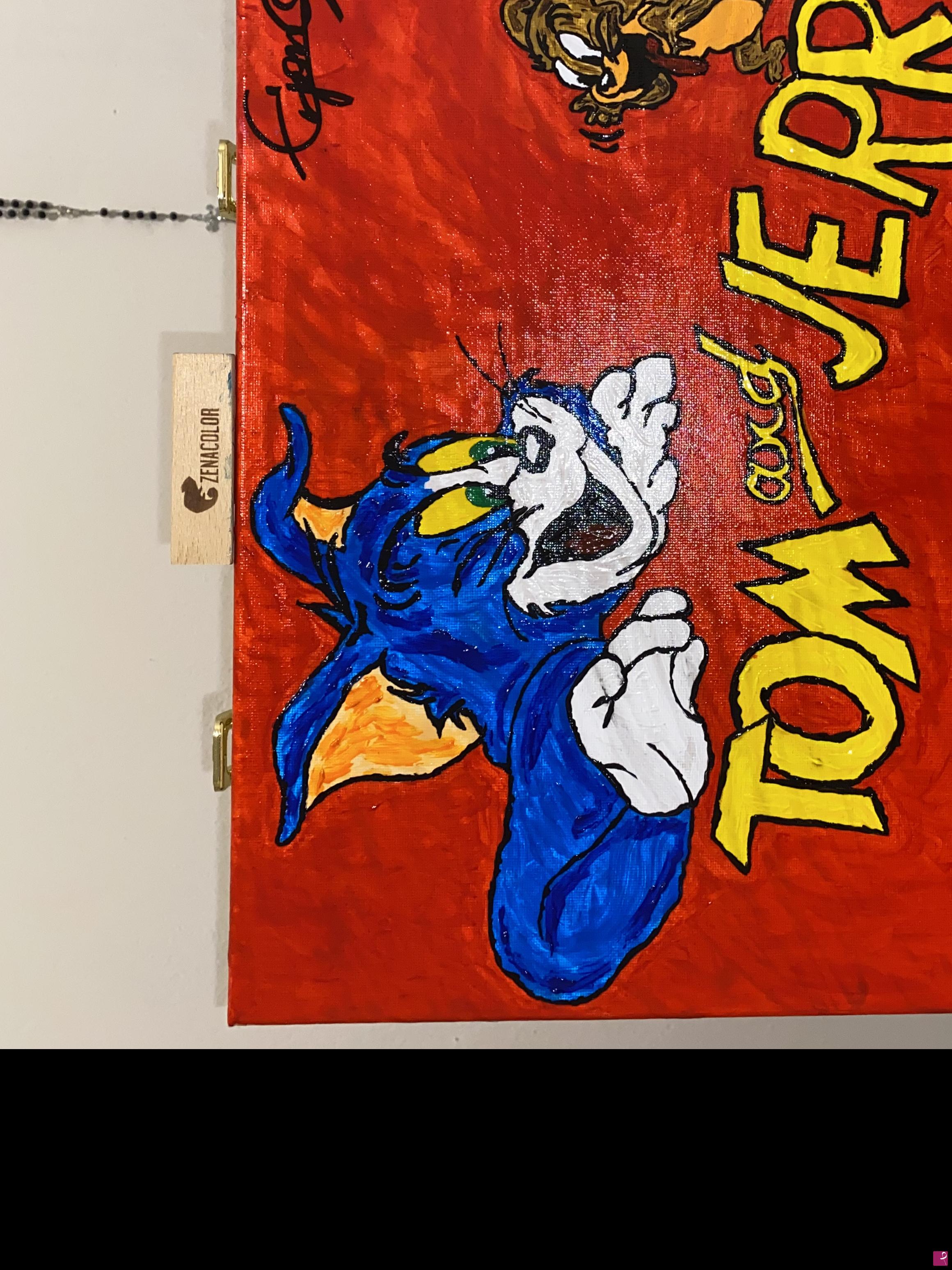 quadri in vendita online - Tom And Jerry 