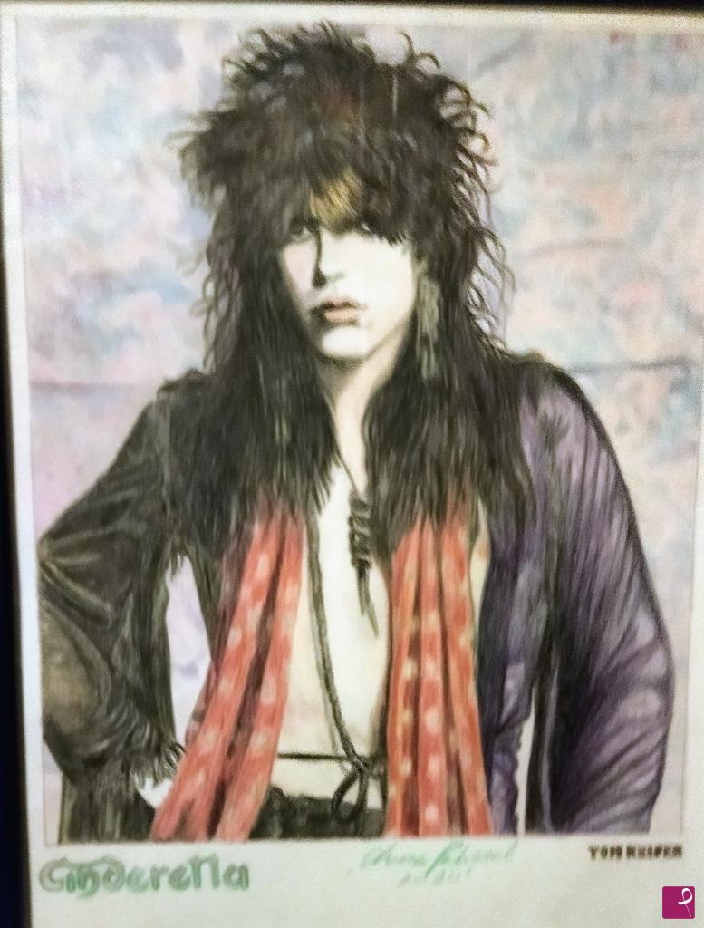 quadri in vendita online - Tom keifer cantante dei Cinderella