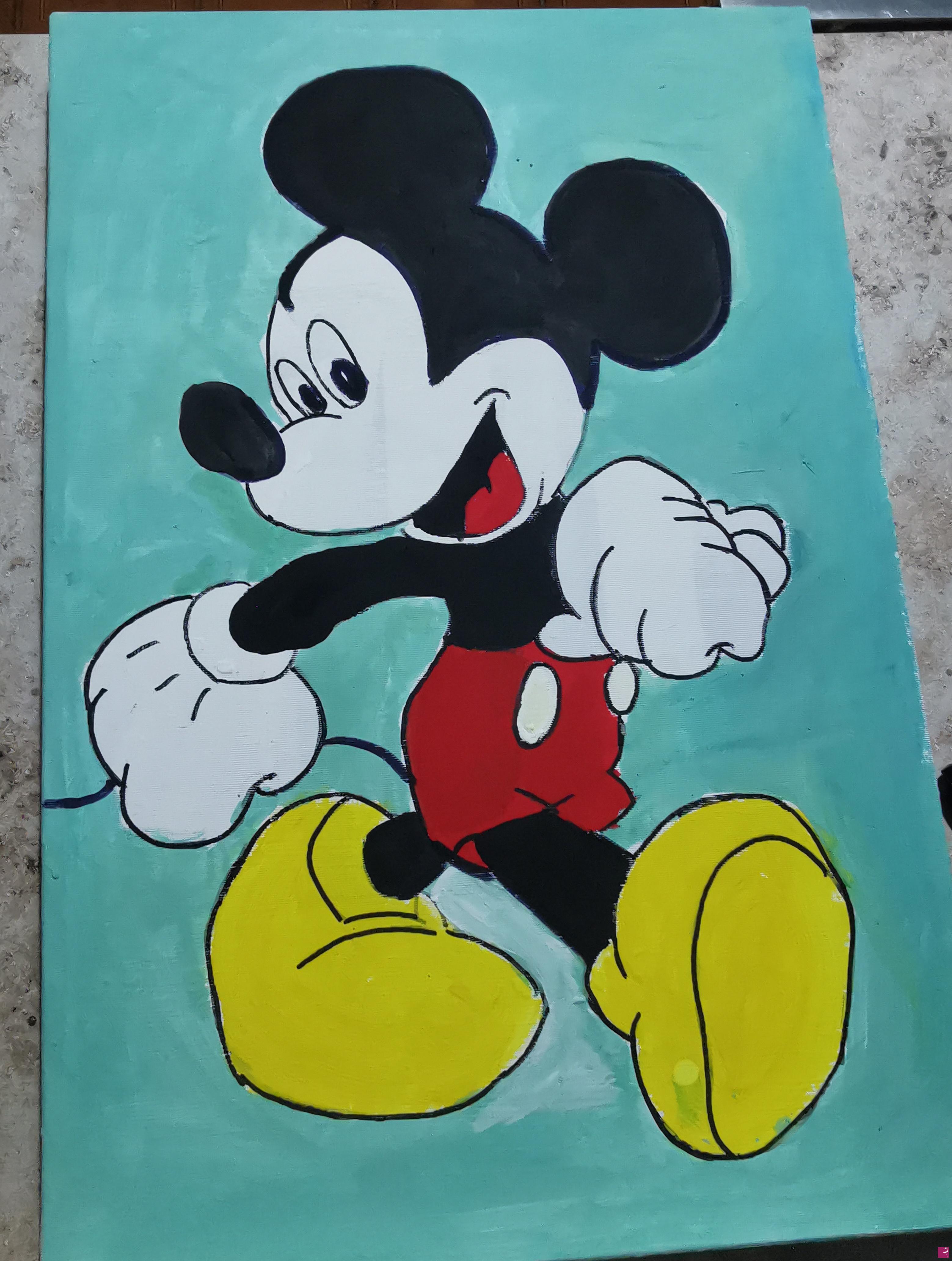 quadri in vendita online - Topolino pop art