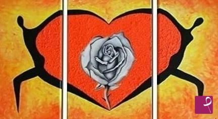 quadri in vendita online - Tormento d'amore