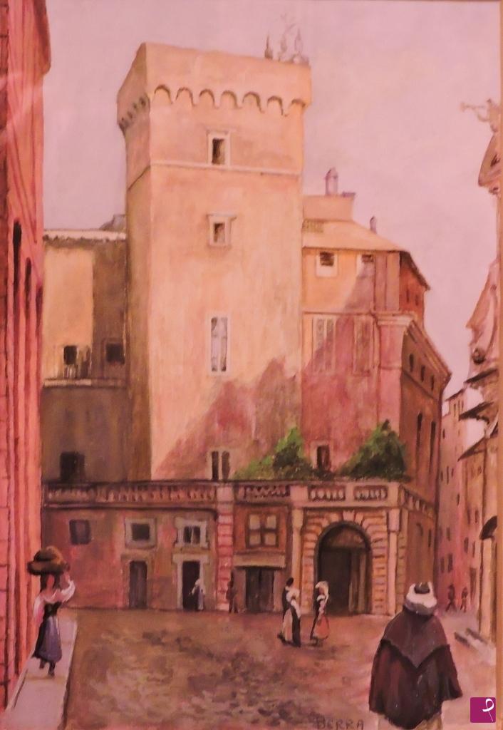 quadri in vendita online - Torre dei Frangipane detta della Scimmia