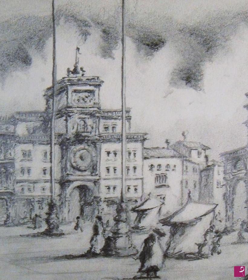 quadri in vendita online - Torre dell'orologio - Venezia