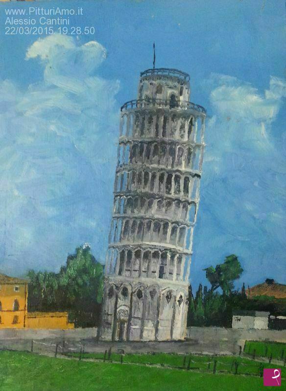 quadri in vendita online - torre di pisa