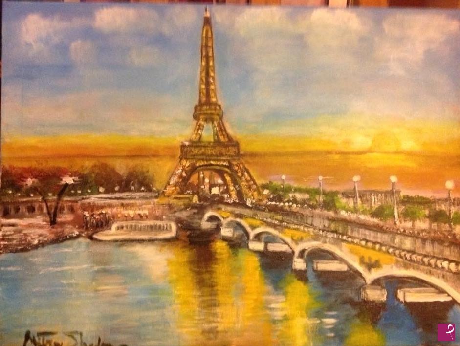 quadri in vendita online - torre Eifel