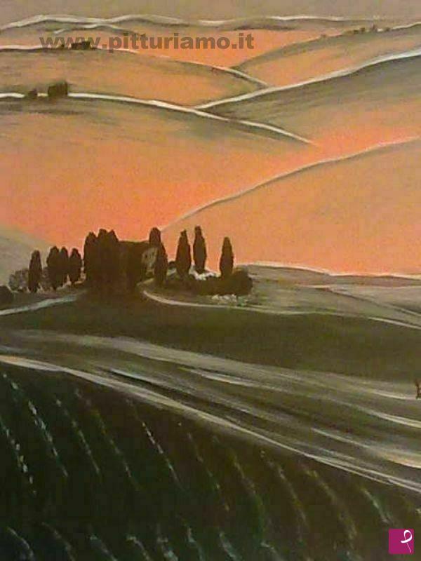 quadri in vendita online - Toscana da sogno