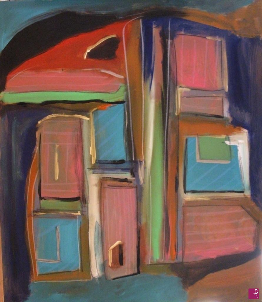quadri in vendita online - Totem - 110 x 96 Pittura unica originale autentica 2016 