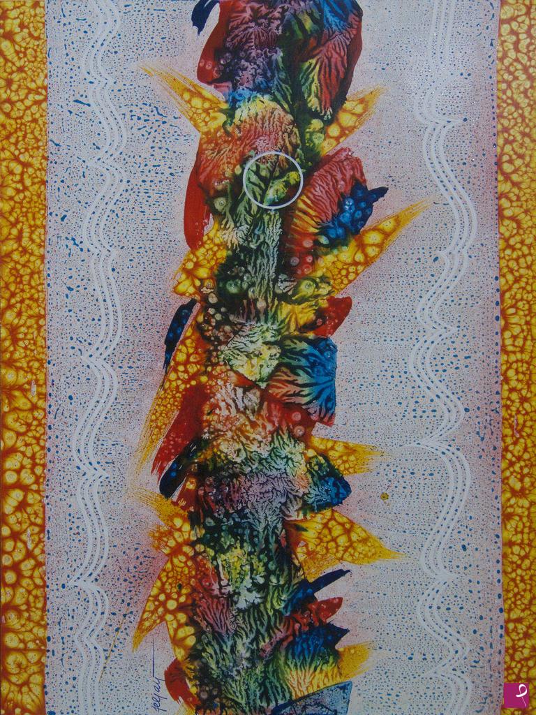 quadri in vendita online - Totem cosmico