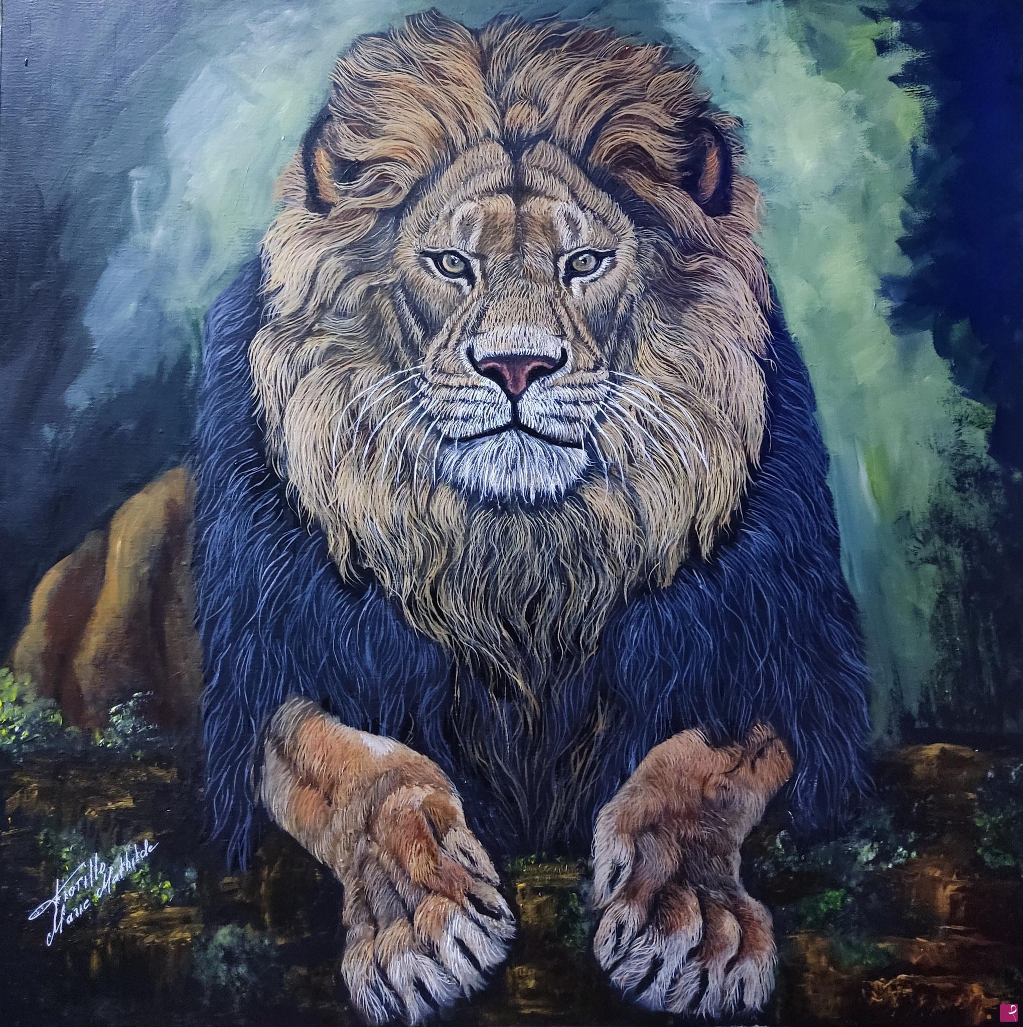 quadri in vendita online - TOTEM LE LION N°3
