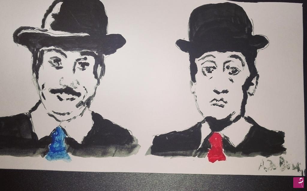 quadri in vendita online - Totò e Peppino
