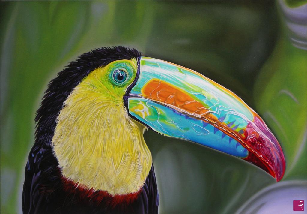 quadri in vendita online - "TOUCAN"