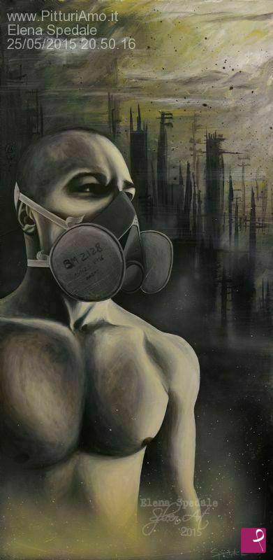 quadri in vendita online - Toxic city