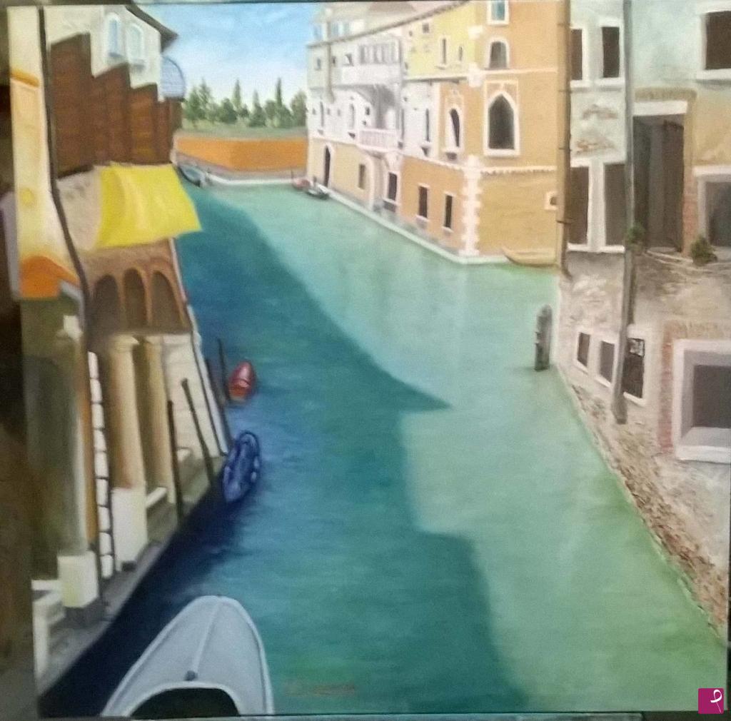 quadri in vendita online - tra i canali di Venezia