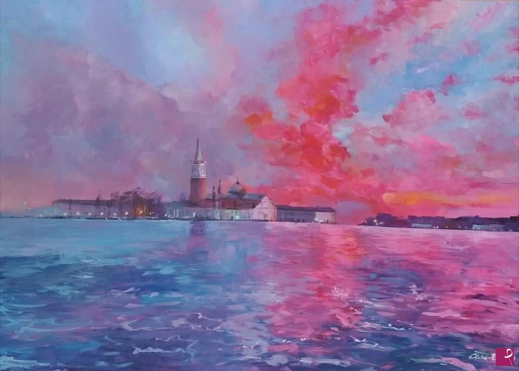 quadri in vendita online - Tra il cielo e il mare - Venezia