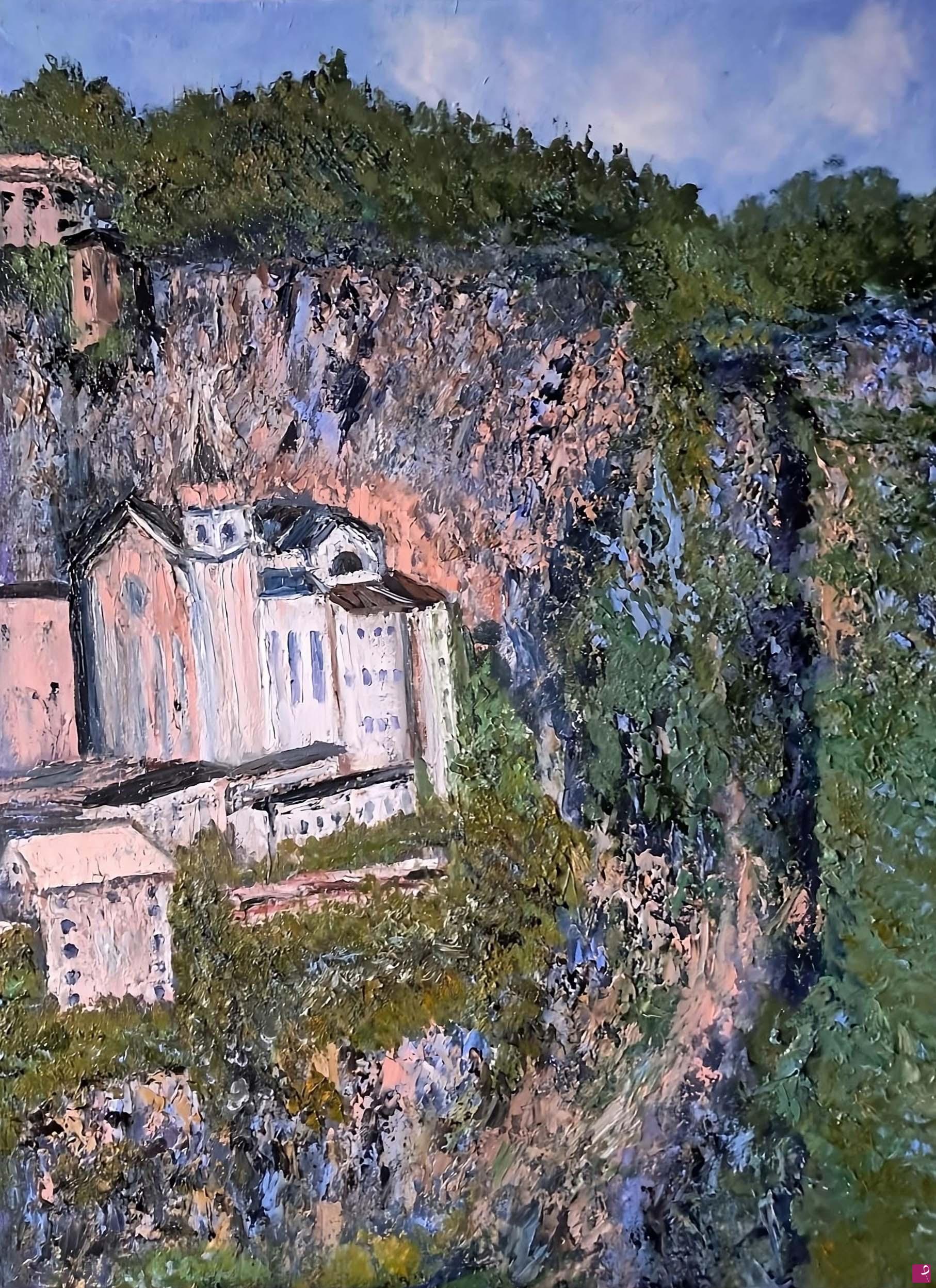 quadri in vendita online - Tra il cielo e la terra-Madonna della corona