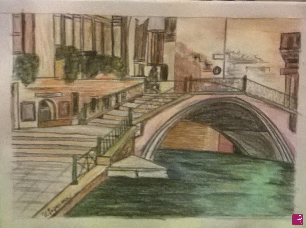quadri in vendita online - tra le calle di venezia