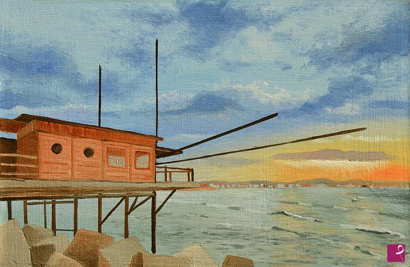 quadri in vendita online - Trabocco a Pescara