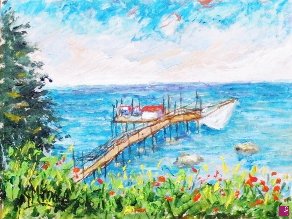 quadri in vendita online - TRABOCCO A PRIMAVERA 