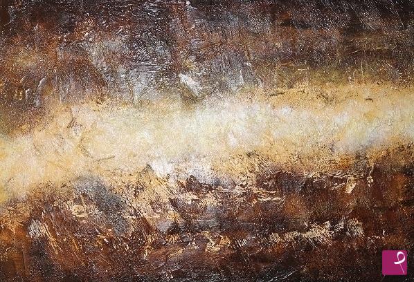 quadri in vendita online - Traces  Brown
