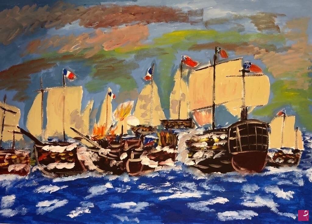 quadri in vendita online - Trafalgar 