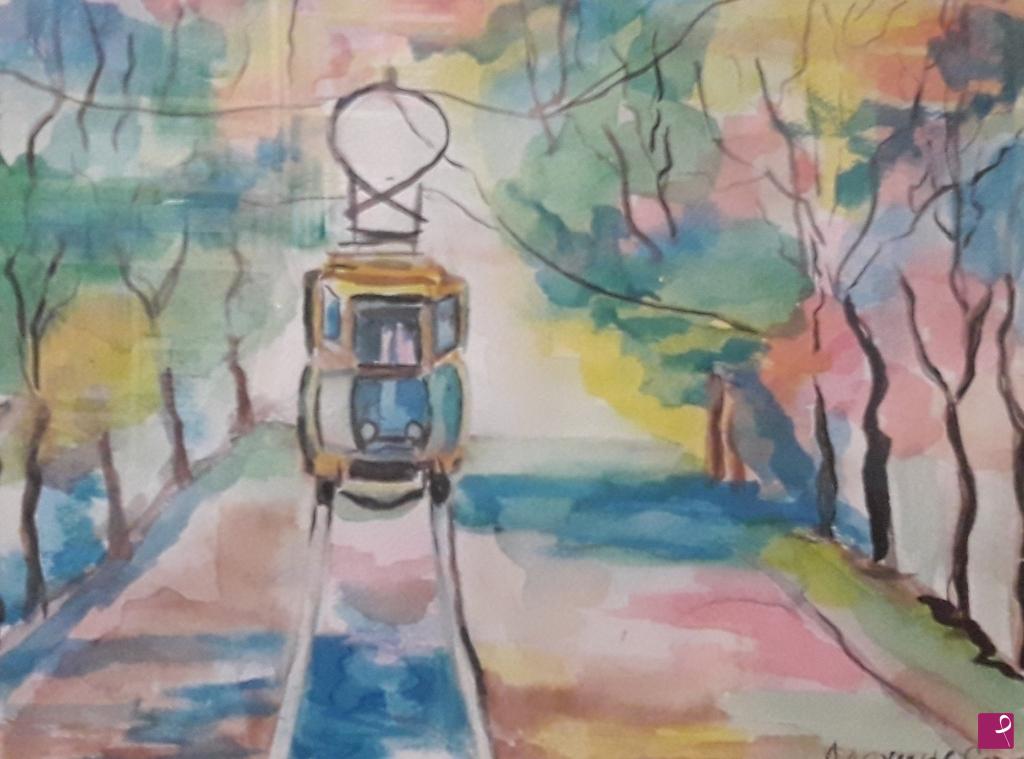 quadri in vendita online - Tram