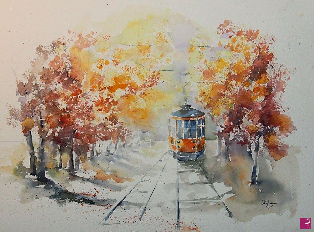 quadri in vendita online - Tram