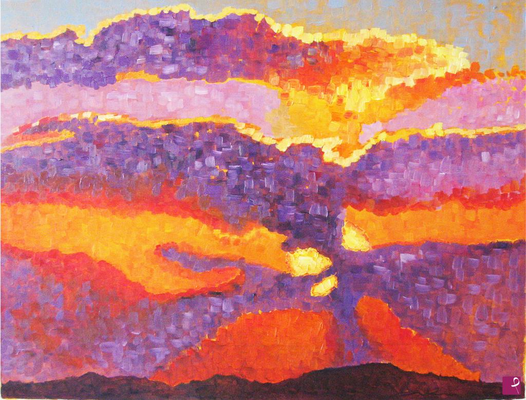 quadri in vendita online - Tramonto