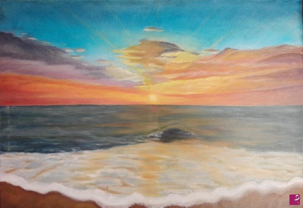 quadri in vendita online - Tramonto