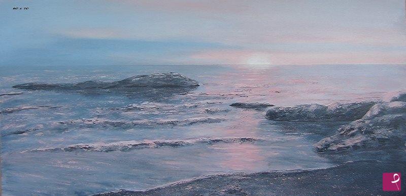 quadri in vendita online - TRAMONTO 120X60