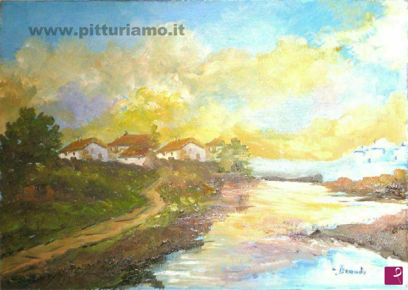 quadri in vendita online - tramonto