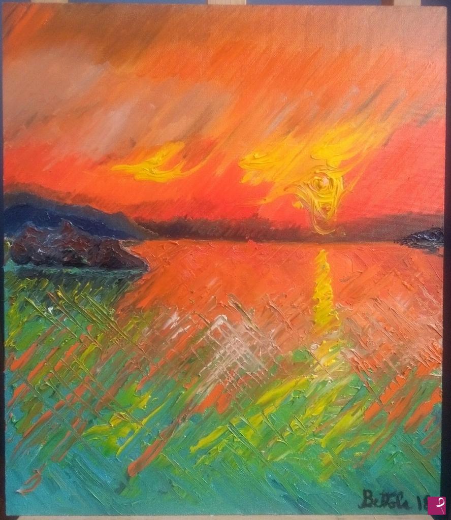 quadri in vendita online - tramonto