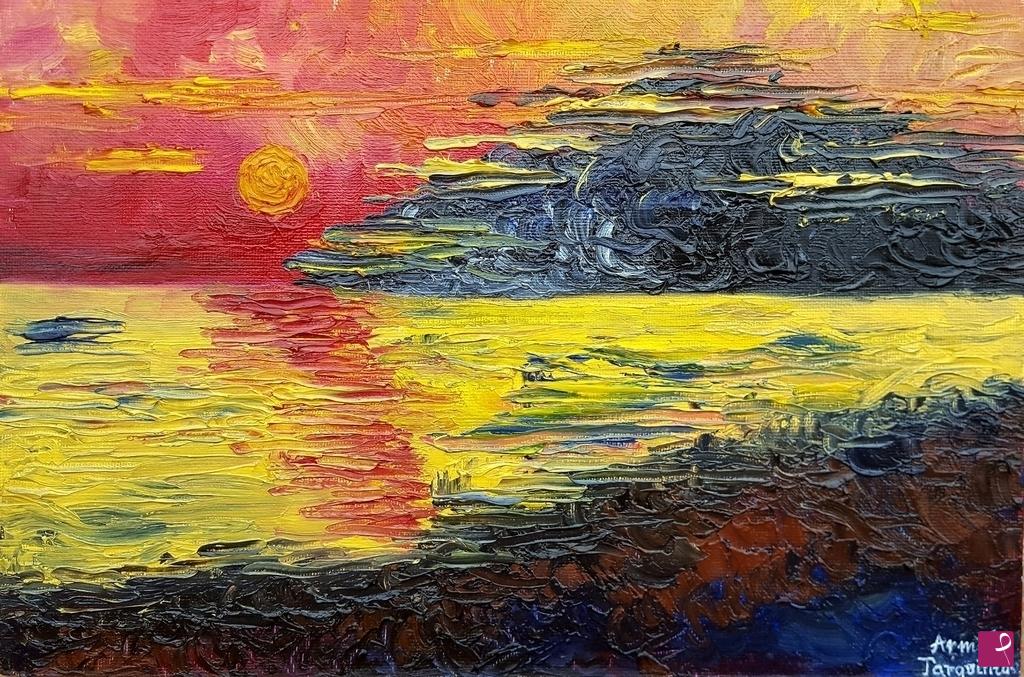 quadri in vendita online - Tramonto