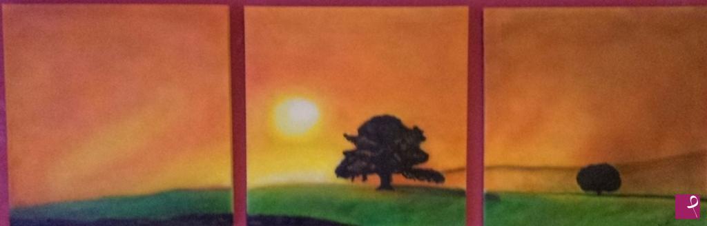 quadri in vendita online - Tramonto 