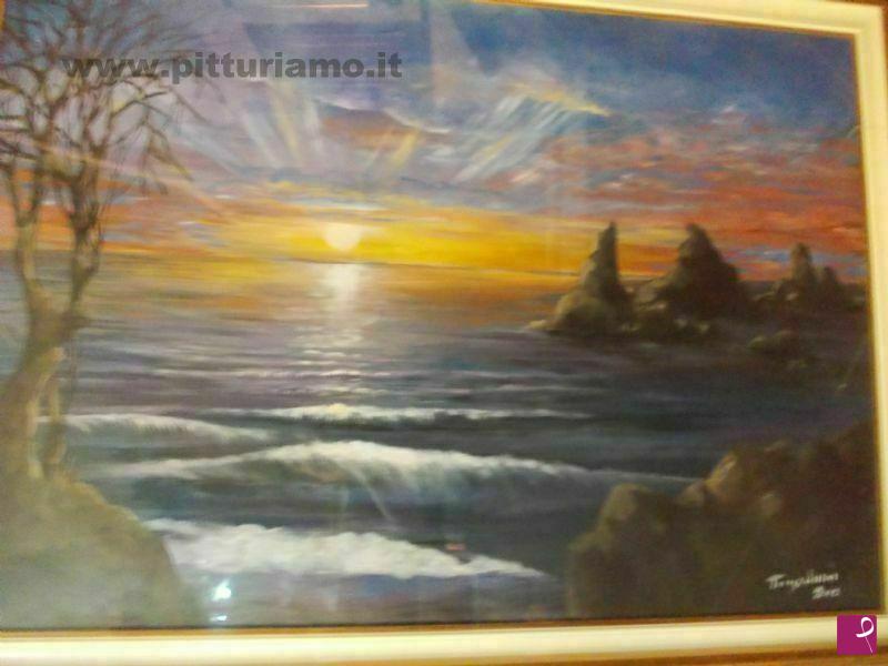 quadri in vendita online - tramonto