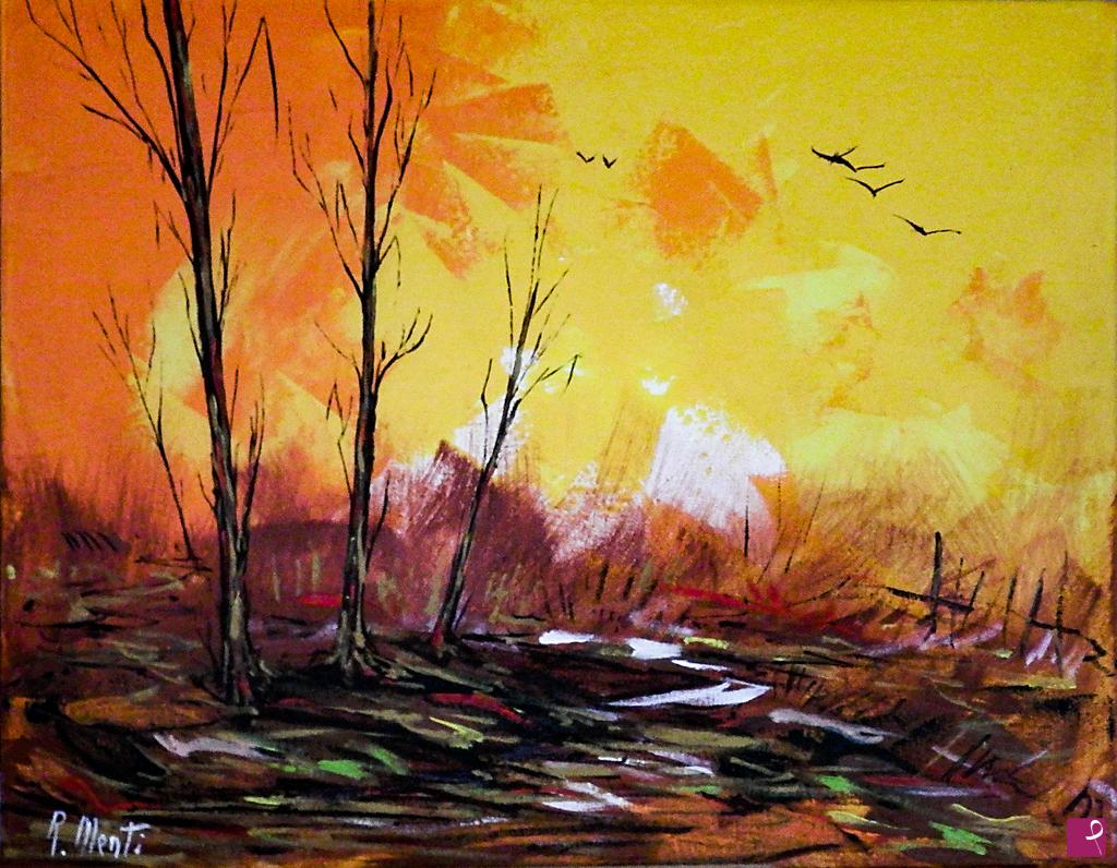 quadri in vendita online - Tramonto