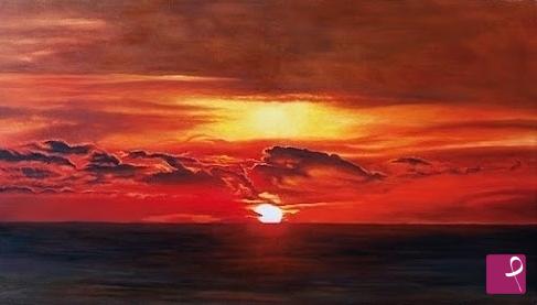 quadri in vendita online - Tramonto 